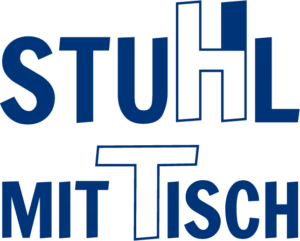 Logo Stuhl mit Tisch